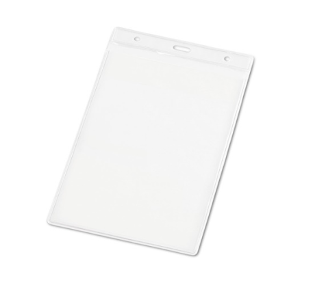 Whitman PVC Badge Holder